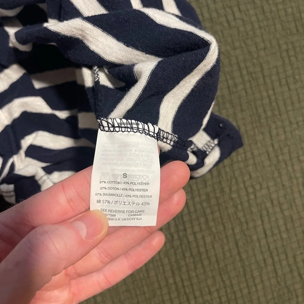 Striped Navy and White Tank Top - Picture 5 of 5